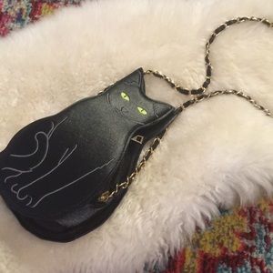 Witchy Black Cat Purse 👜 New without tags